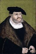 Lucas Cranach the Elder Portrait of Elector Frederick the Wise in his Old Age oil on canvas